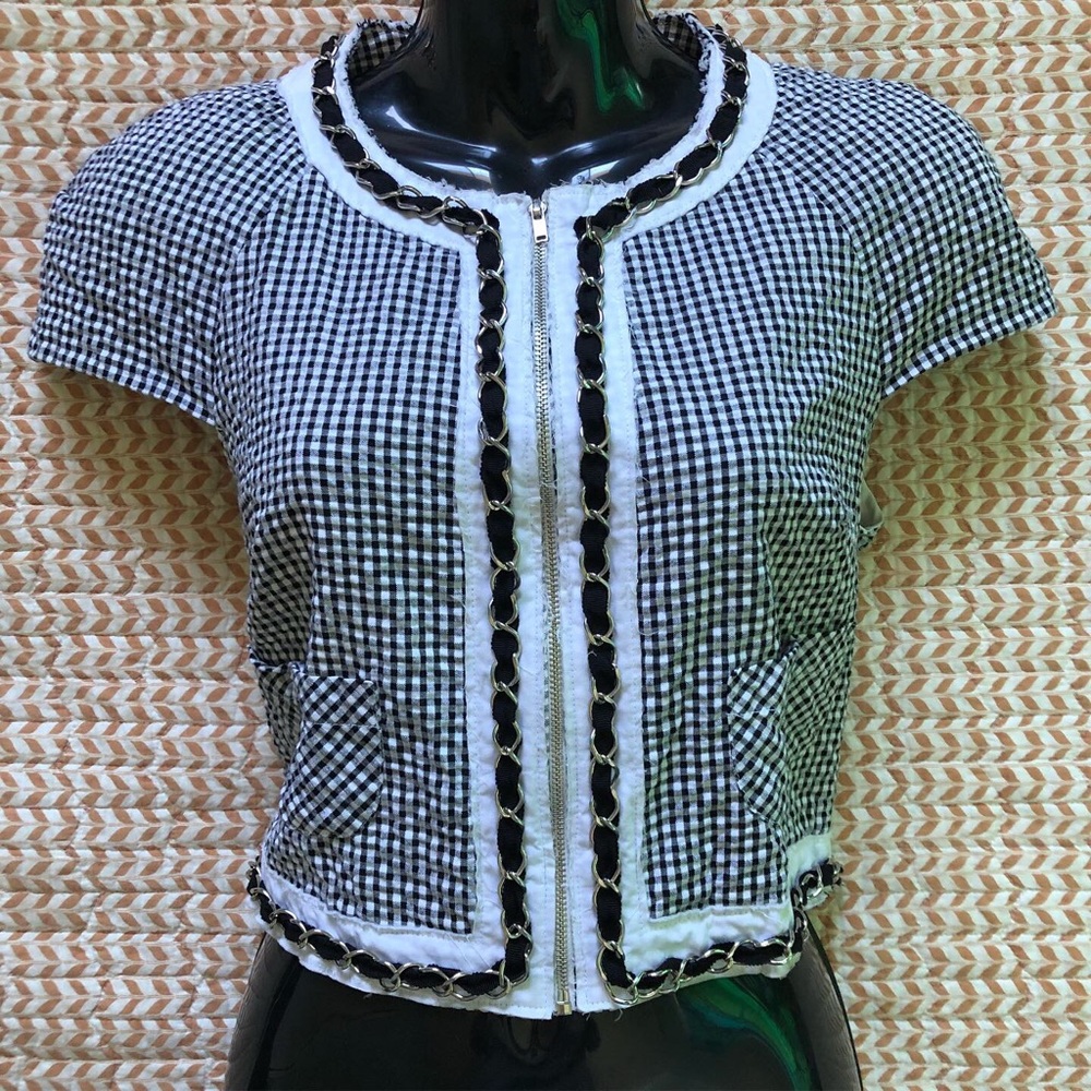 Gingham Top